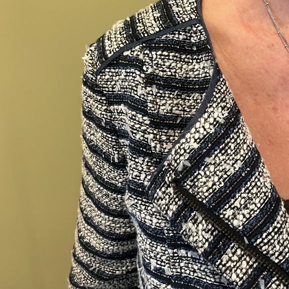 Striped Tweed Jacket - Picture 3 of 6